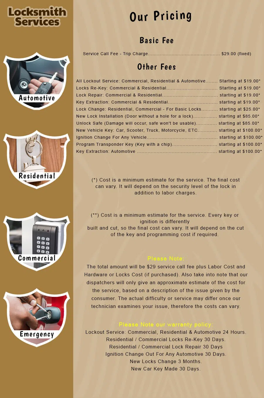 Pinellas Park FL Locksmith Store Pinellas Park, FL 727-400-3178